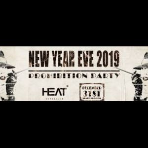 Illustration HEAT CLUB NEW YEAR EVE 2019 : PROHIBITION PARTY