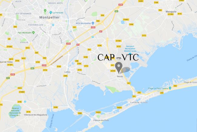 carte montpellier mediteranee