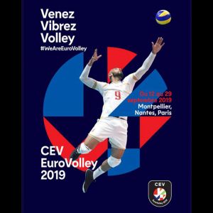 Illustration EUROVOLLEY 2019 à l'Arena Sud de France Montpellier Pérols du 12 au 18 Septembre 2019