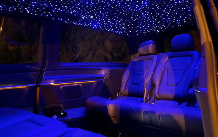Interieur van cap vtc nuit