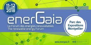 Forum des énergies renouvelables ENERGAIA 2018 au Parc des Expositions de Montpellier / Pérols