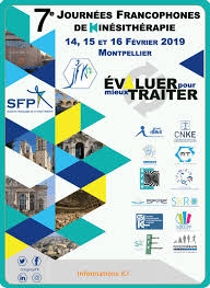 Journées francophones de kinésithérapie (Corum de Montpellier les 14,15 & 16 Février 2019)